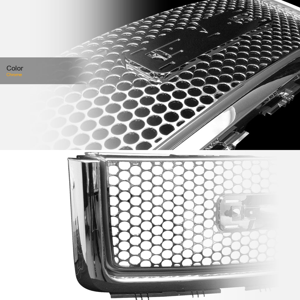 2007-2013 GMC Sierra 1500 Front Grille - Replacement Grill