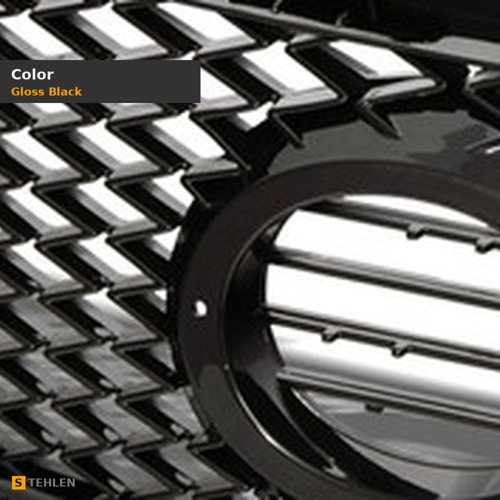 2006-2008 Lexus IS250 & IS350 Mesh Front Grille — Black — detail