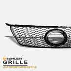 2006-2008 Lexus IS250 IS350 Front Grille Emblem - Matte Black