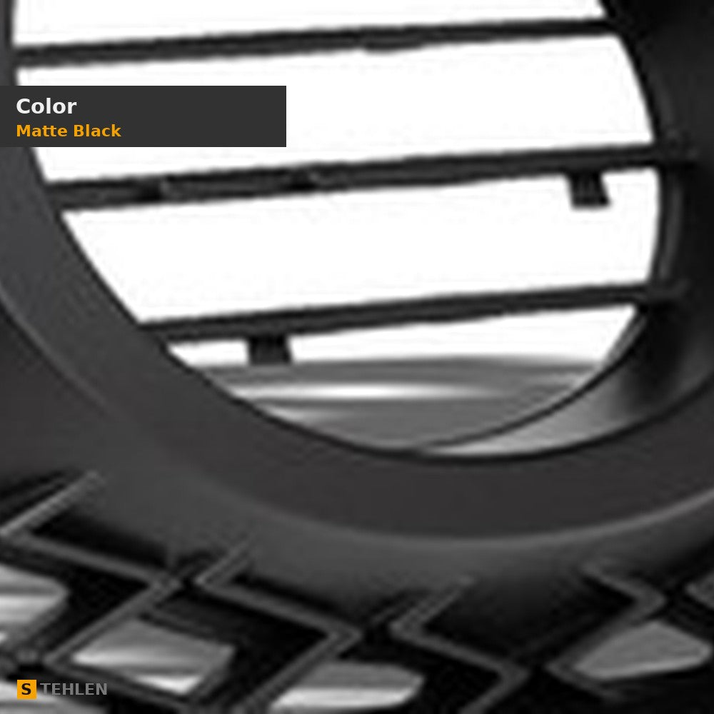 2006-2008 Lexus IS250 & IS350 Mesh Front Grille — Matte Black — detail