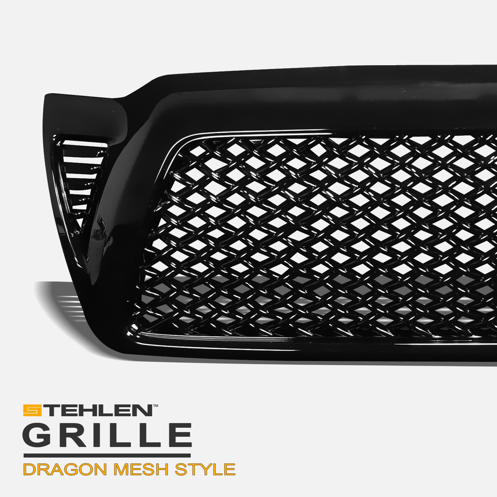 2005-2011 Toyota Tacoma Front Grille - Matte Black
