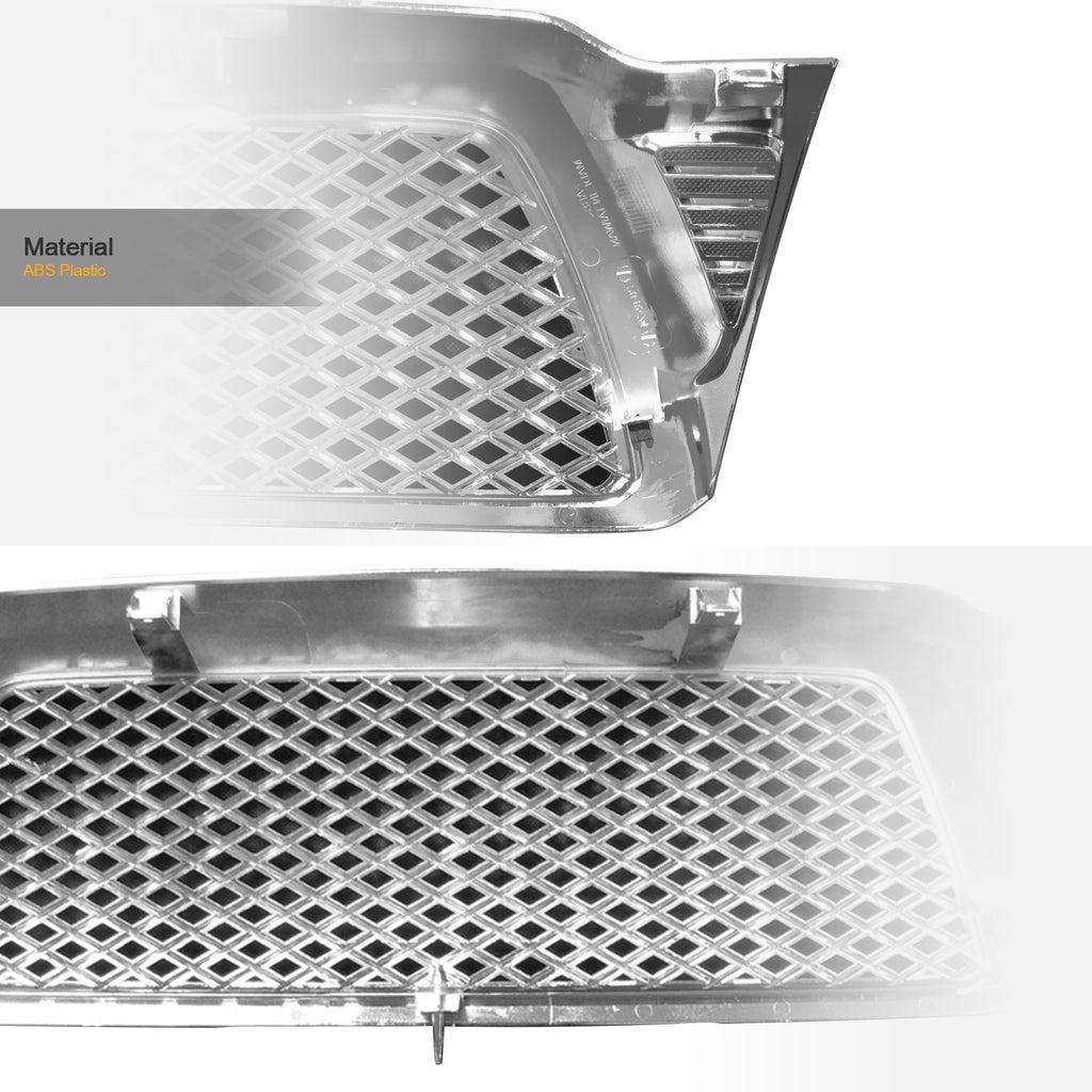 2005-2011 Toyota Tacoma Front Grille - Chrome Mesh Style
