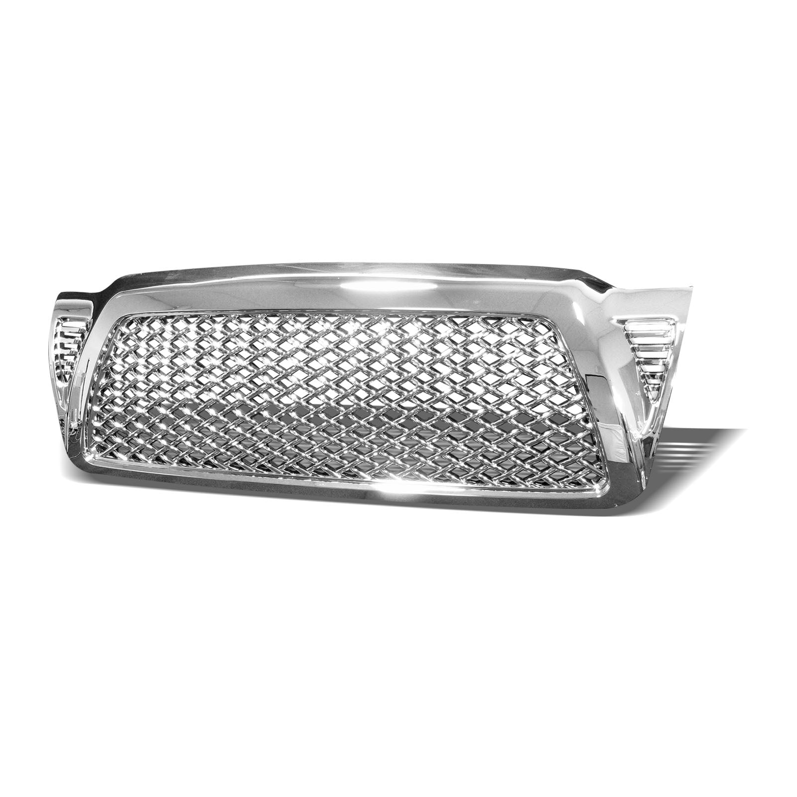 2005-2011 Toyota Tacoma Front Grille - Chrome Mesh Style