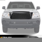 2005-2011 Toyota Tacoma Honeycomb Mesh Front Grille - Matte Black
