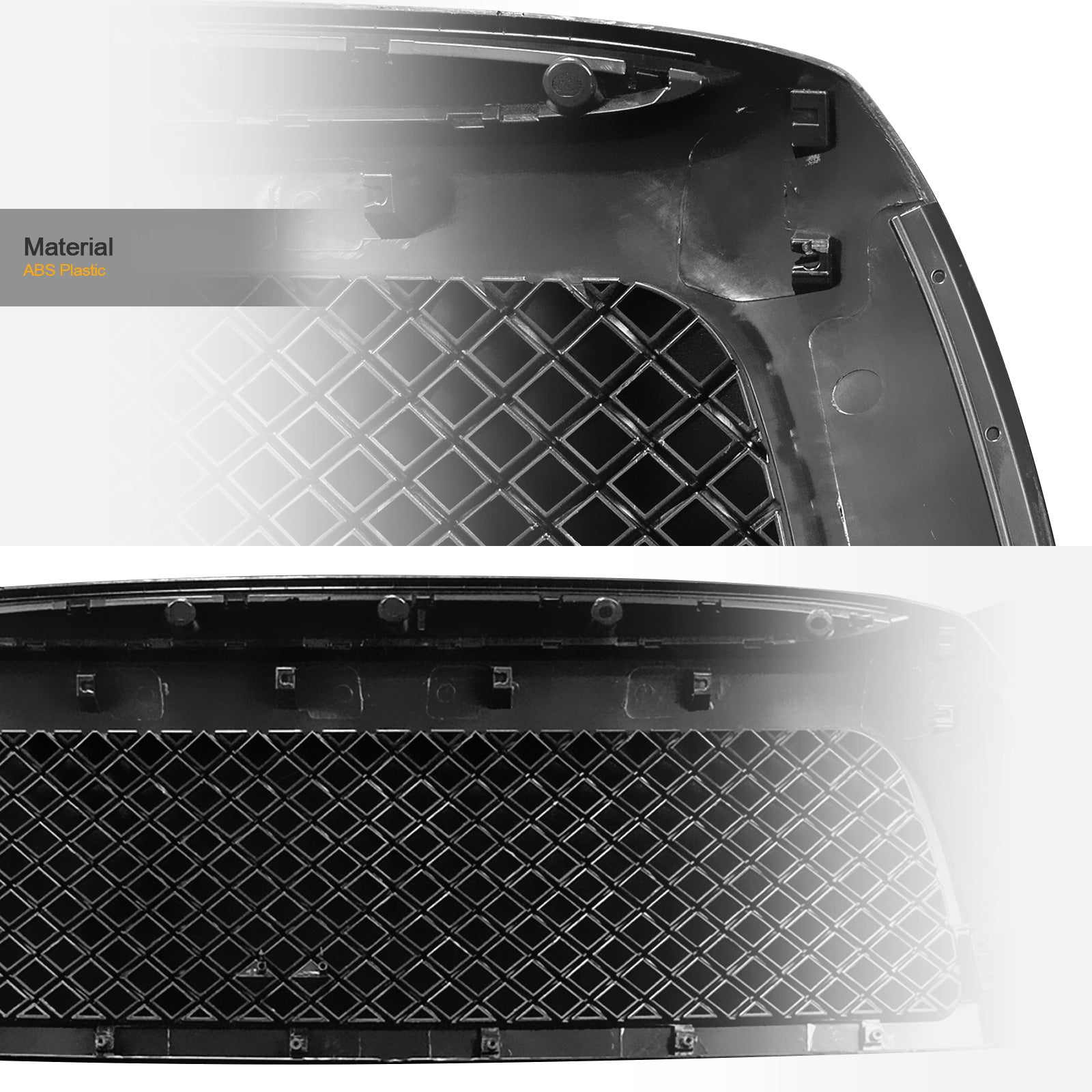 2007-2009 Toyota Tundra Mesh Front Grille - Black