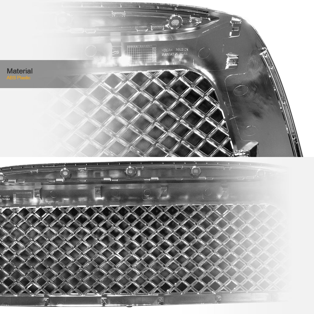 2007-2009 Toyota Tundra Front Grille - Chrome Mesh Style