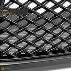 2007-2009 Toyota Tundra Honeycomb Mesh Front Grille — Matte Black — detail