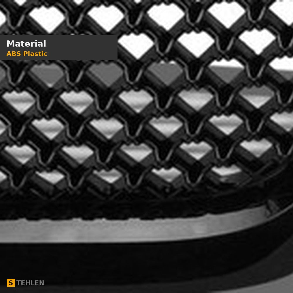 2007-2009 GMC Acadia Honeycomb Mesh Front Grille — Black — detail