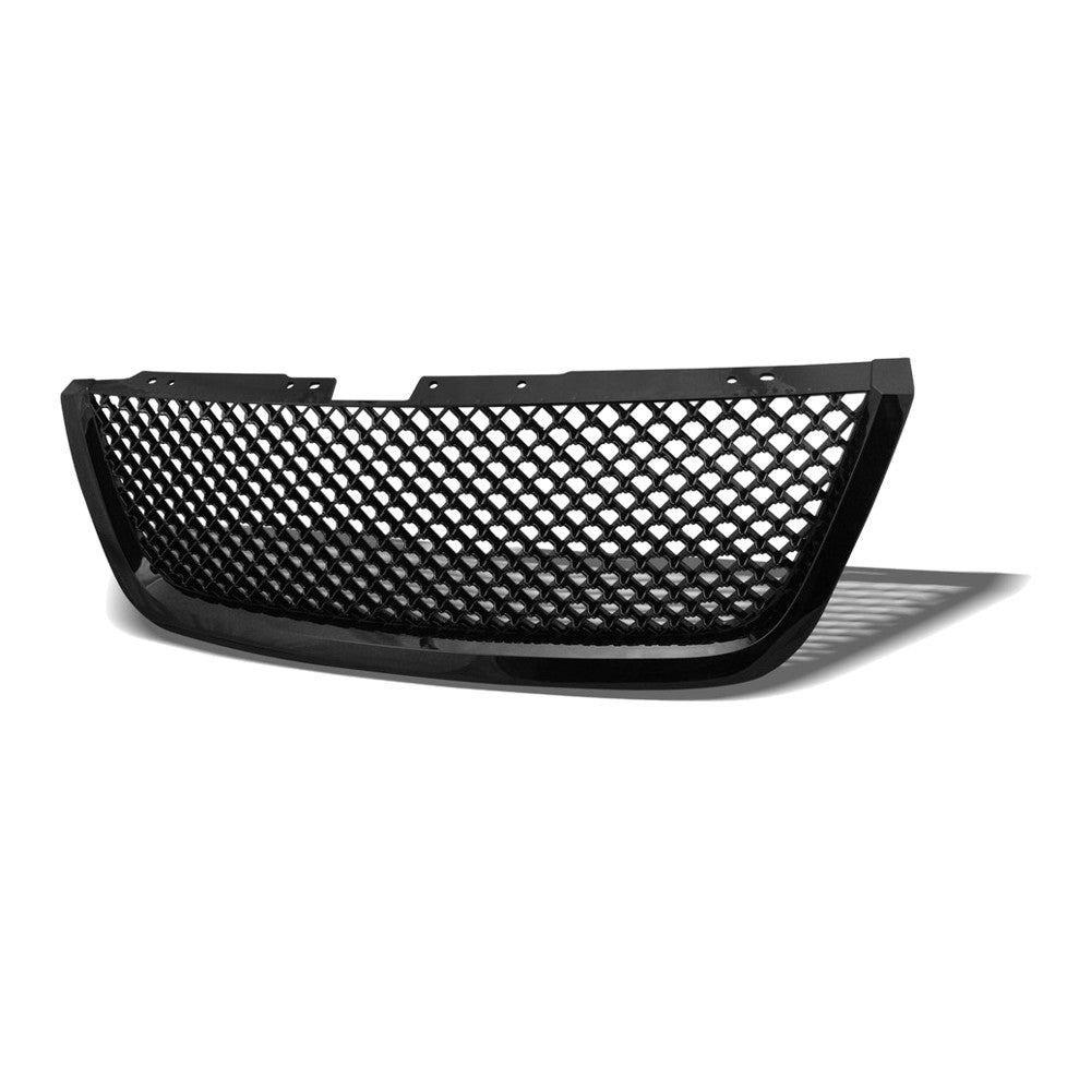 2007-2009 GMC Acadia Honeycomb Mesh Front Grille — Black — product view