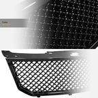 2008-2010 Dodge Avenger Front Grille - Matte Black Replacement