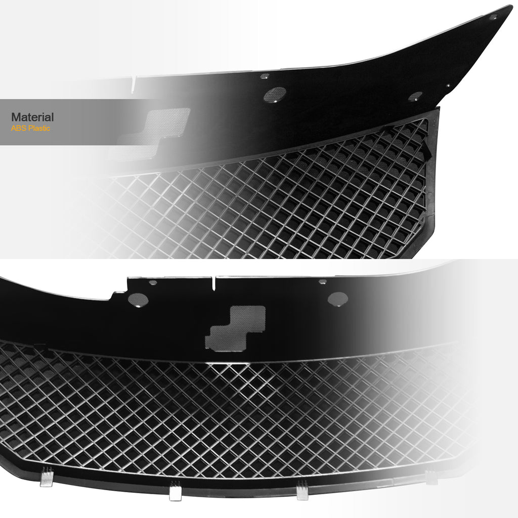 2008-2010 Dodge Avenger Front Grille - Matte Black Replacement