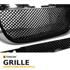 2007-2014 GMC Yukon & Yukon XL Honeycomb Mesh Front Grille — Black