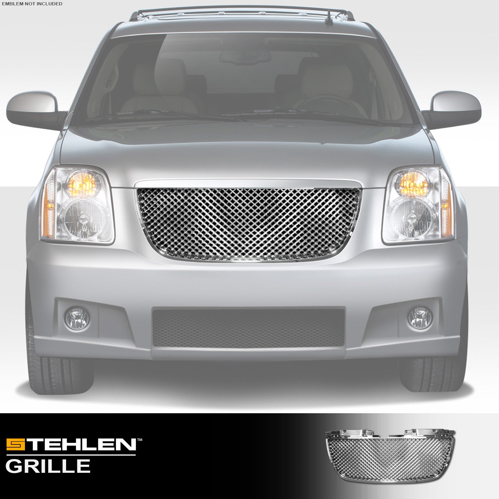 2007-2014 GMC Yukon / Yukon XL Front Grille - Chrome