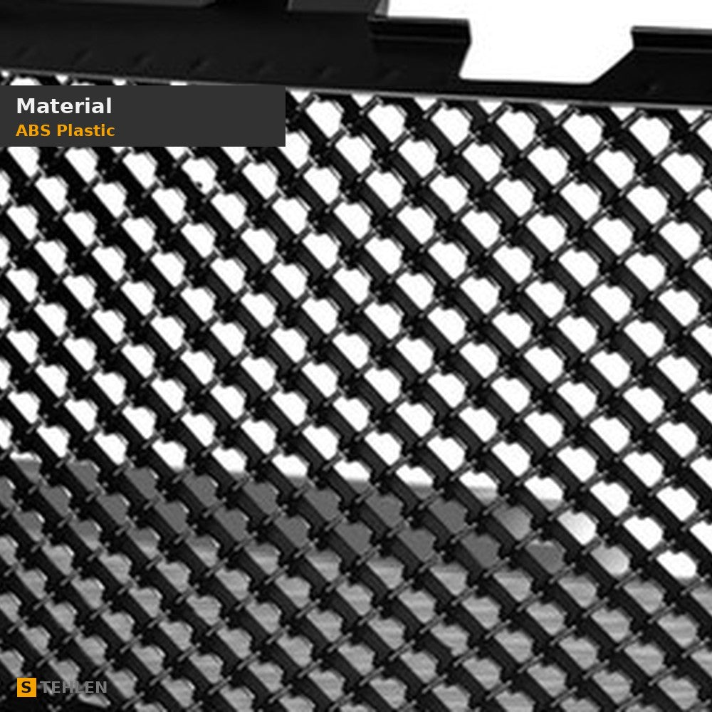 2007-2014 GMC Yukon & Yukon XL Honeycomb Mesh Front Grille — Matte Black — detail