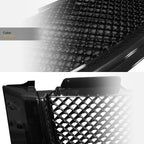 2002-2008 GMC Envoy Front Grille - Matte Black Replacement Grill