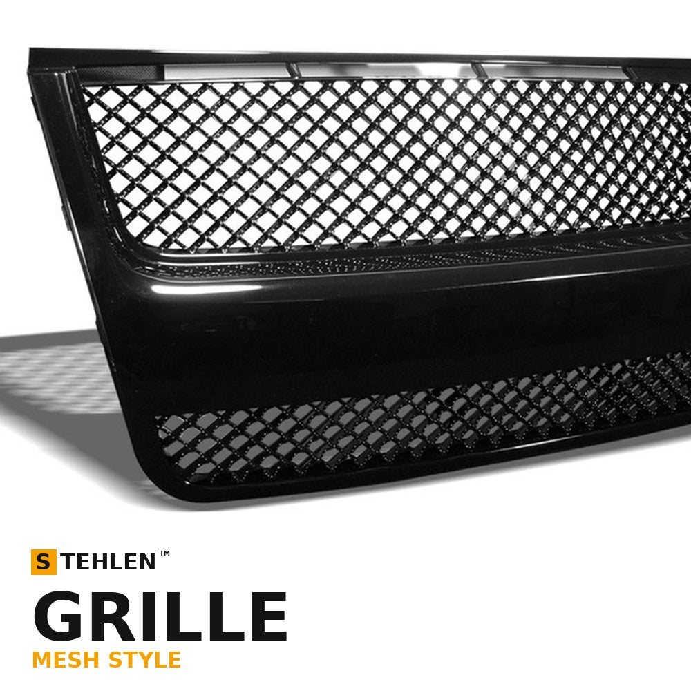 2007-2010 Ford Explorer Sport Trac Mesh Front Grille — Black