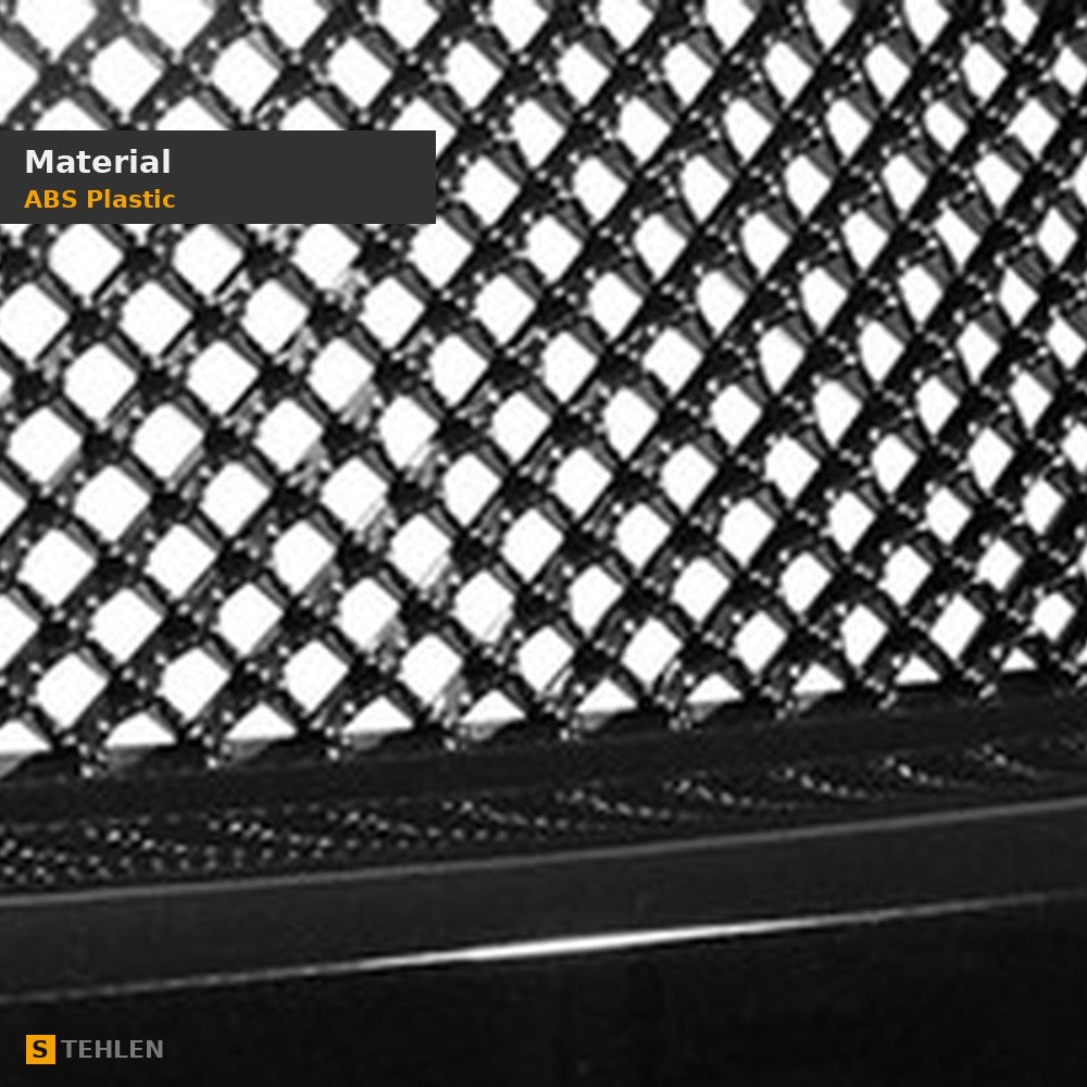 2007-2010 Ford Explorer Sport Trac Mesh Front Grille — Black — detail