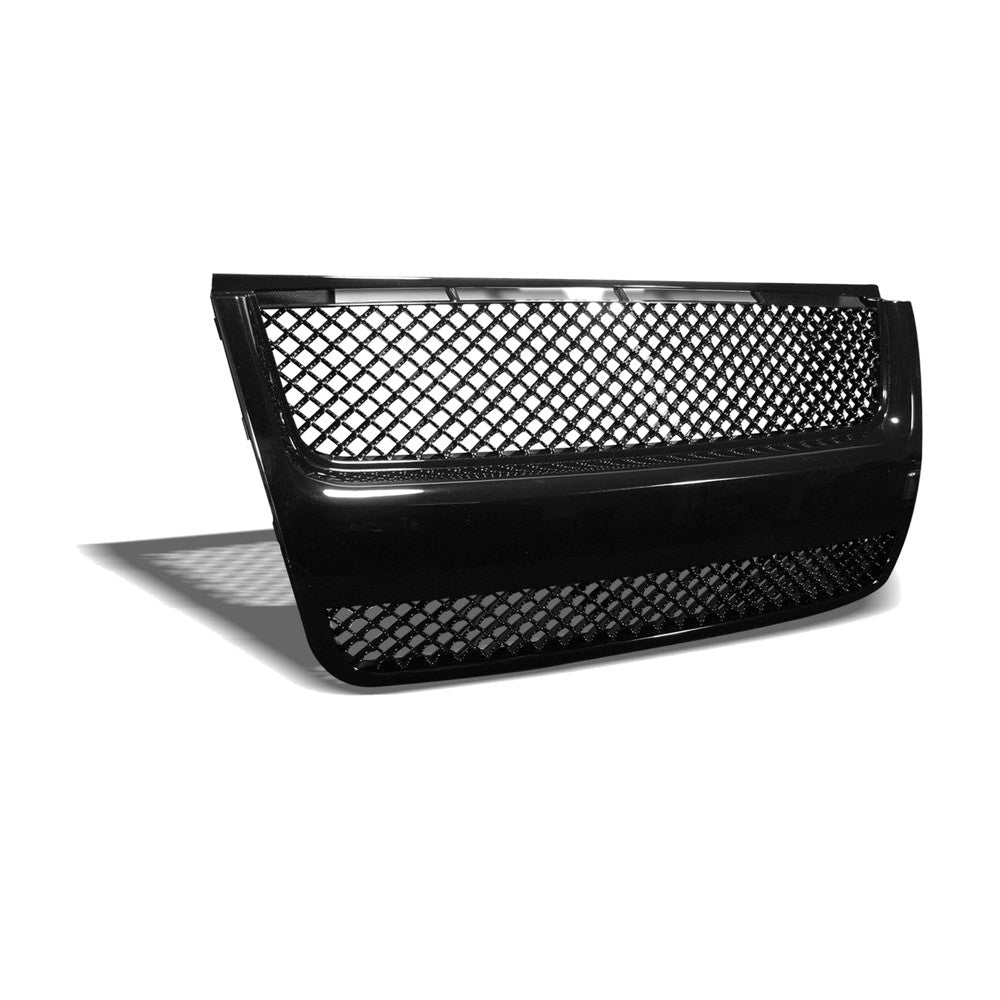 2007-2010 Ford Explorer Sport Trac Mesh Front Grille — Black — product view