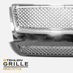 2007-2010 Ford Explorer Sport Trac Front Grille - Chrome