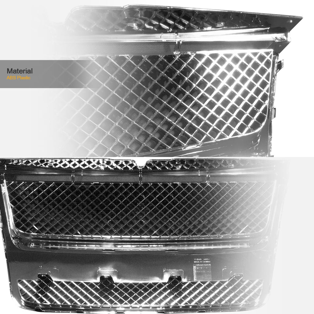 2007-2010 Ford Explorer Sport Trac Front Grille - Chrome