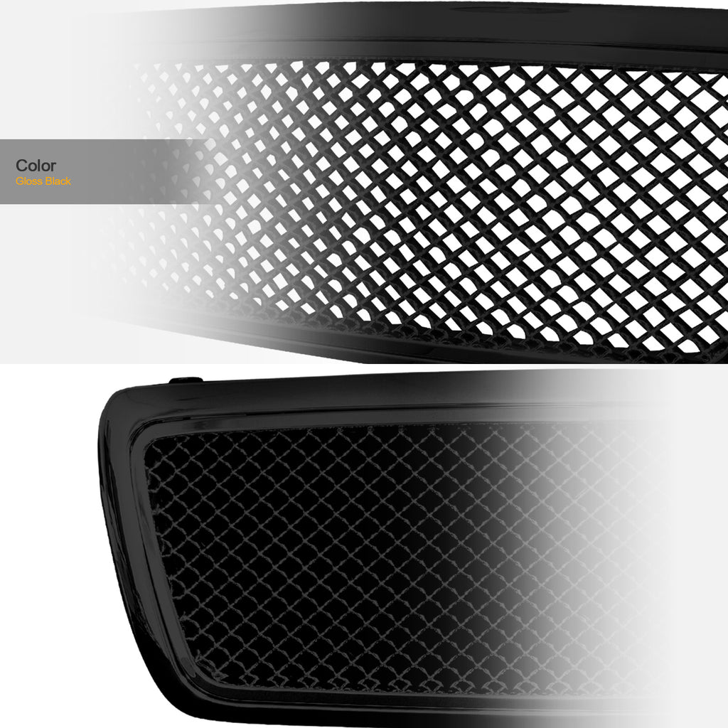 2004-2008 Ford F-150 Front Grille - Matte Black Mesh Style