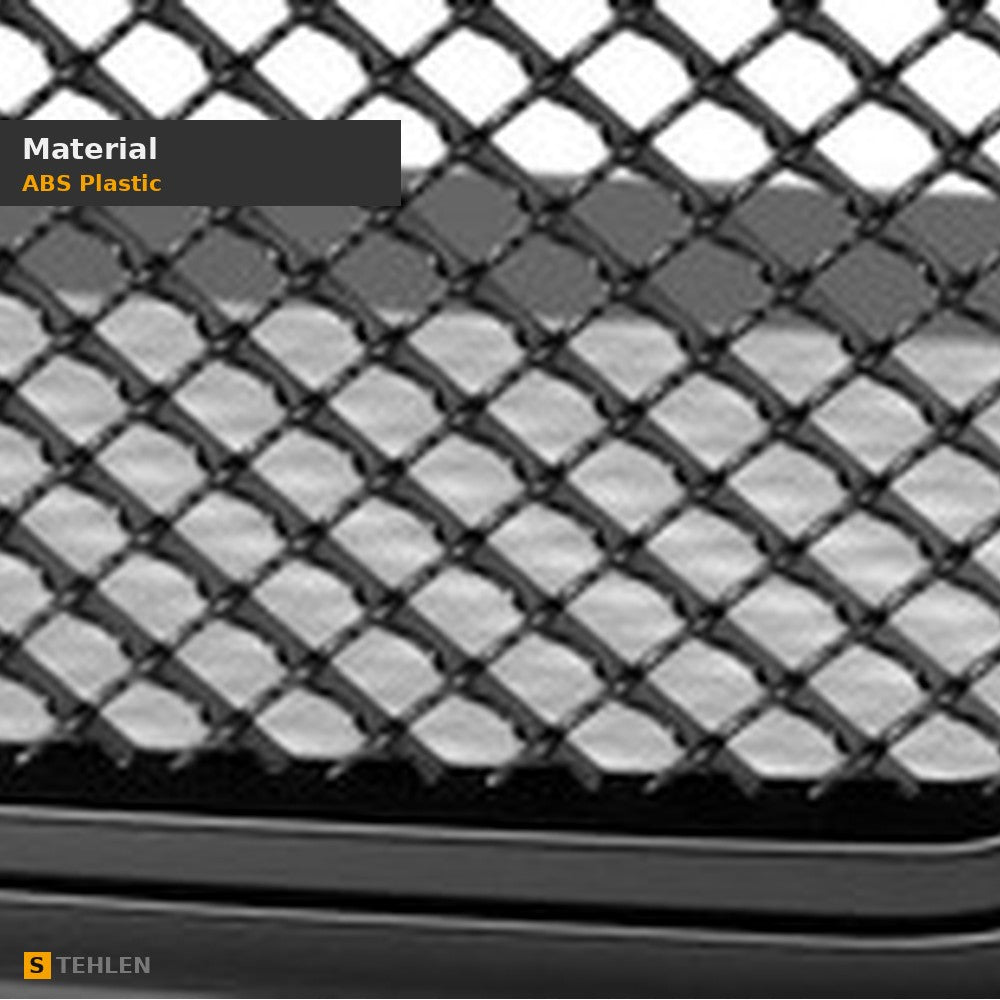 2004-2008 Ford F-150 Honeycomb Mesh Front Grille — Matte Black — detail