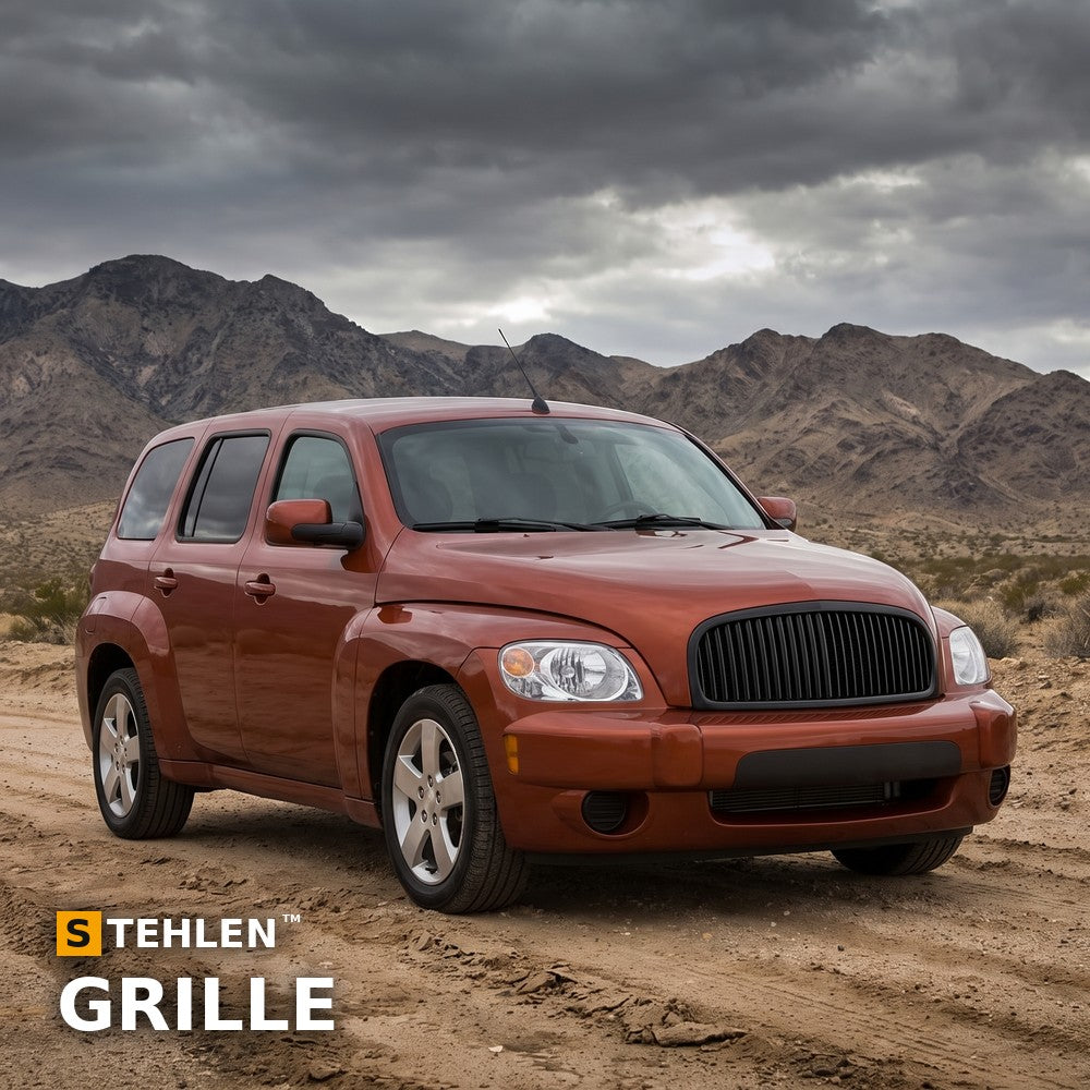 2006-2011 Chevrolet HHR Bentley Style Mesh Grille — Black — installed
