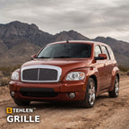 2006-2011 Chevrolet HHR Bentley Style Mesh Grille — Chrome — installed