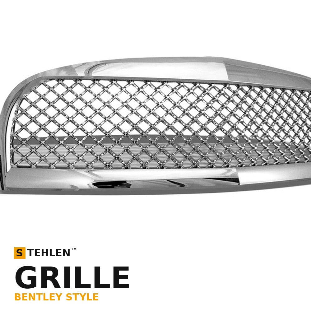 2006-2011 Chevrolet HHR Bentley Style Mesh Grille — Chrome