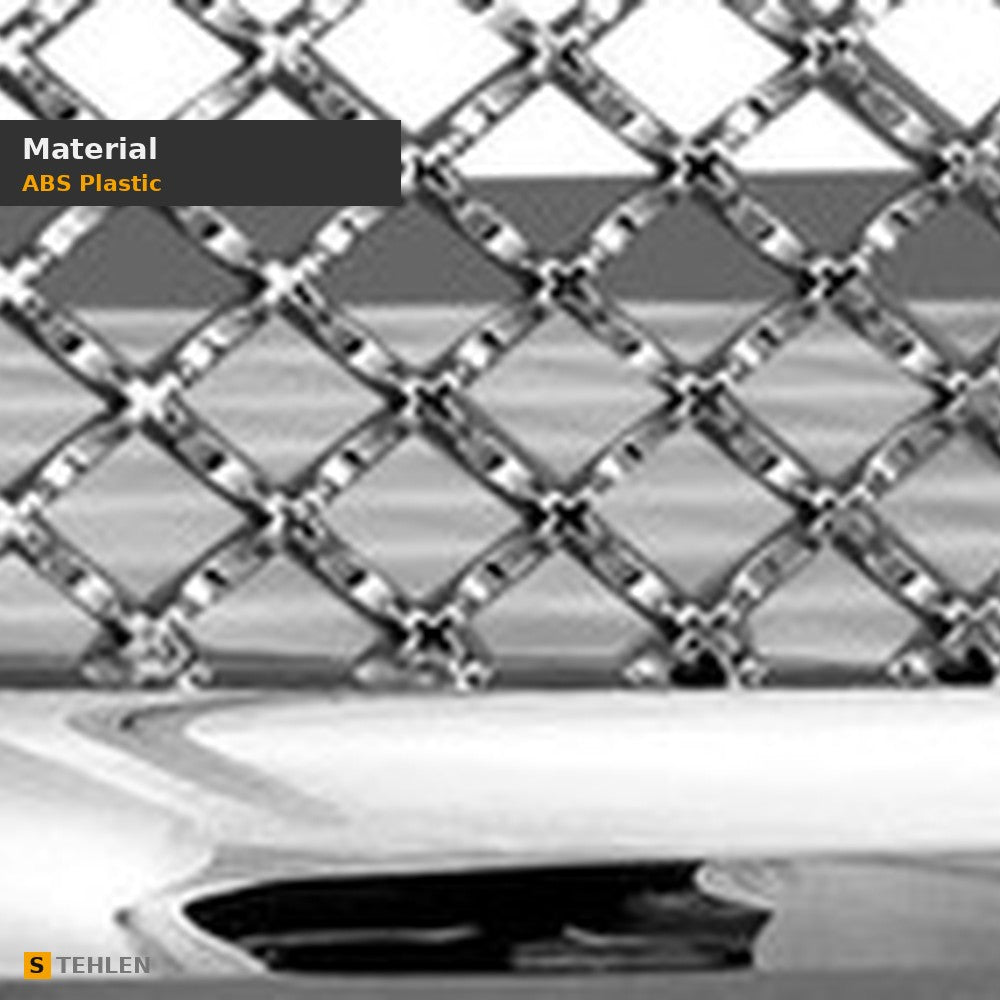 2006-2011 Chevrolet HHR Bentley Style Mesh Grille — Chrome — detail