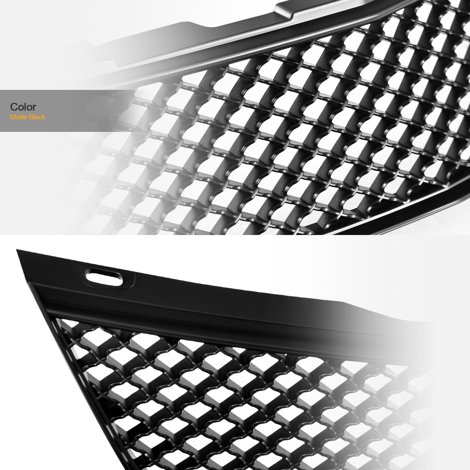 2000-2005 Chevrolet Impala Matte Black Front Grille - FGGG