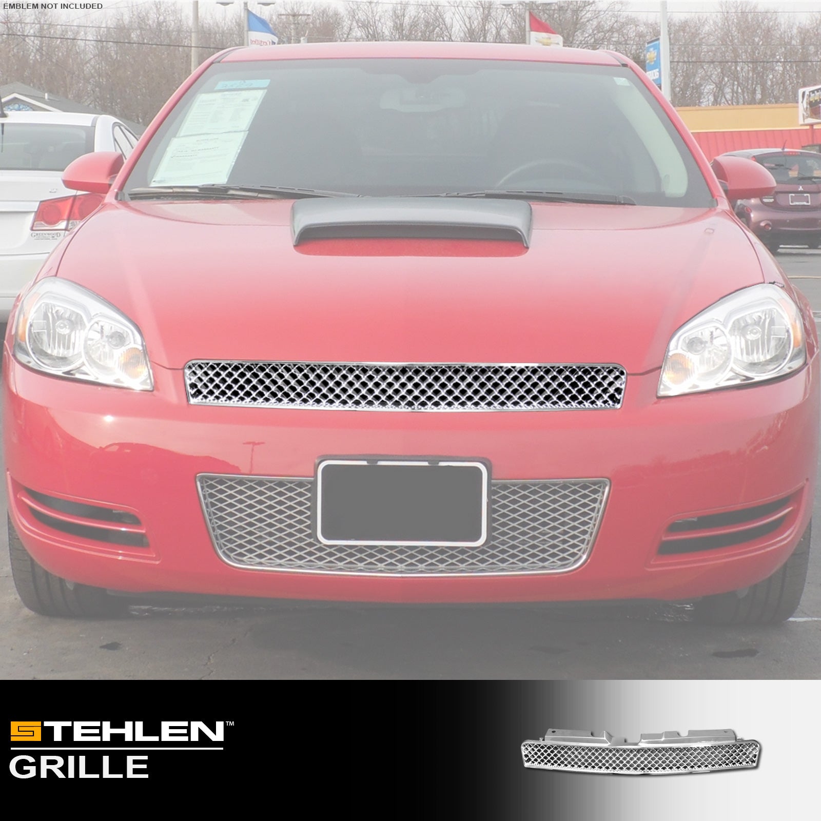 2006-2016 Chevrolet Impala & Monte Carlo Front Grille - GRZT