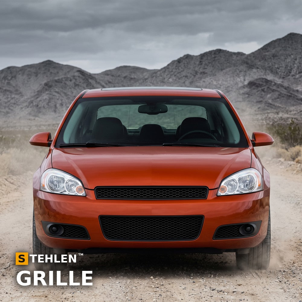 2006-2013 Chevrolet Impala & 2006-2007 Monte Carlo Mesh Front Grille — Matte Black — installed