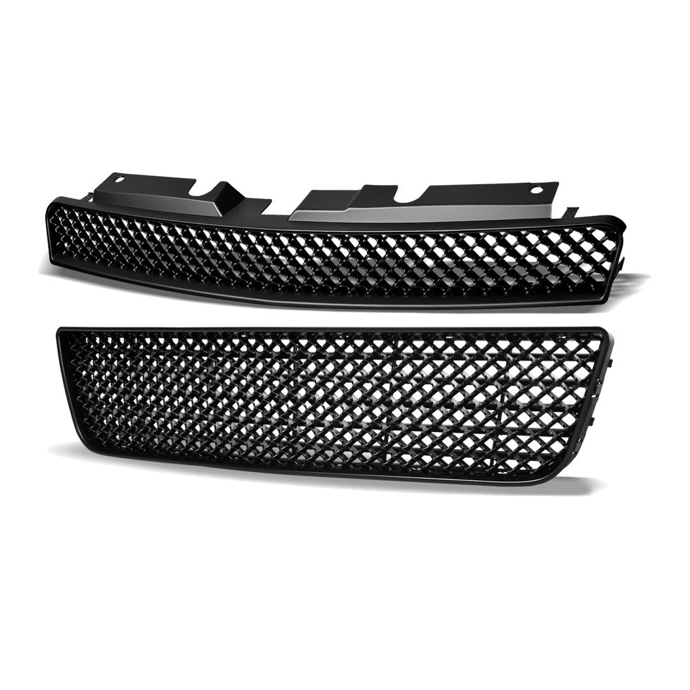 2006-2013 Chevrolet Impala & 2006-2007 Monte Carlo Mesh Front Grille — Matte Black — product view