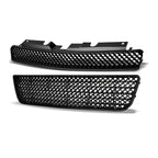 2006-2013 Chevrolet Impala & 2006-2007 Monte Carlo Mesh Front Grille — Matte Black — product view