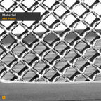 2007-2014 Chevrolet Tahoe/Suburban & Avalanche Mesh Front Grille — Chrome — detail