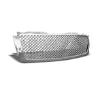 2007-2014 Chevrolet Tahoe/Suburban & Avalanche Mesh Front Grille — Chrome — product view