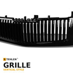2002-2006 Cadillac Escalade Vertical Front Grille — Black