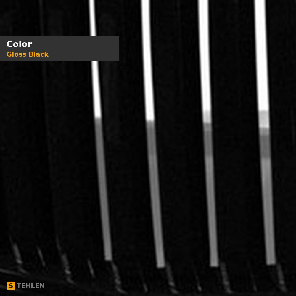 2002-2006 Cadillac Escalade Vertical Front Grille — Black — detail
