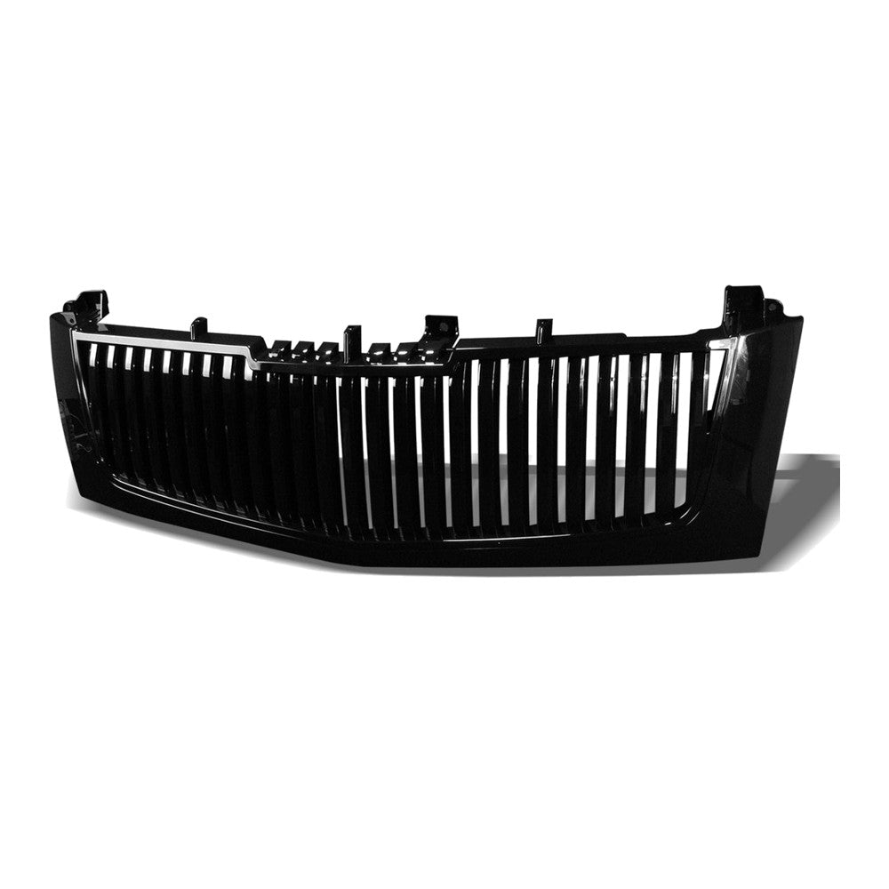 2002-2006 Cadillac Escalade Vertical Front Grille — Black — product view