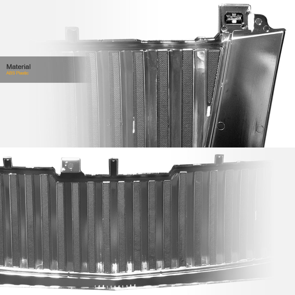 02-06 Cadillac Escalade Front Grille - Chrome Mesh Style
