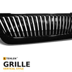 2002-2005 Ford Explorer Vertical Front Grille — Black