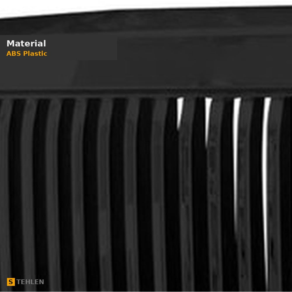2005-2007 Ford F-250/F-350 Super Duty & 2005 Excursion Vertical Front Grille — Black — detail