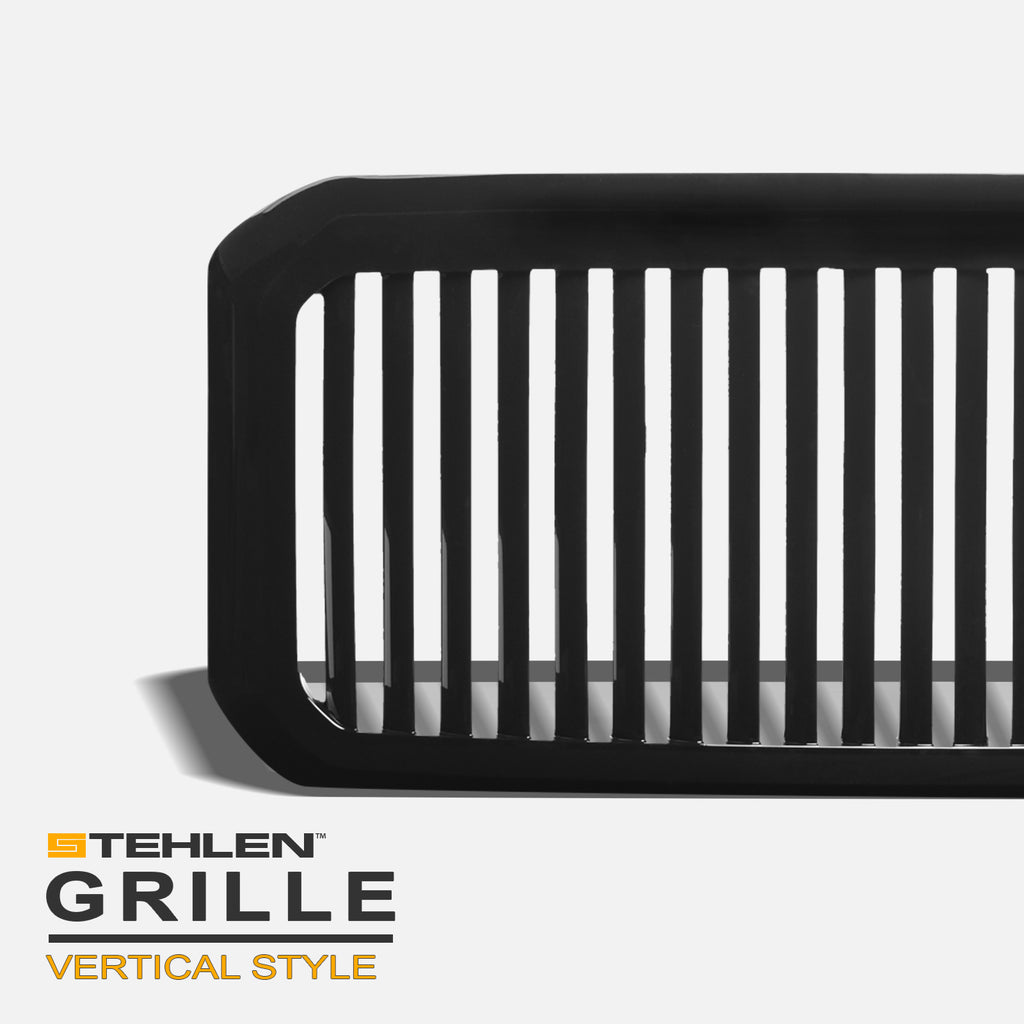 2011-2016 Ford F-250 F-350 Super Duty Front Grille - Matte Black