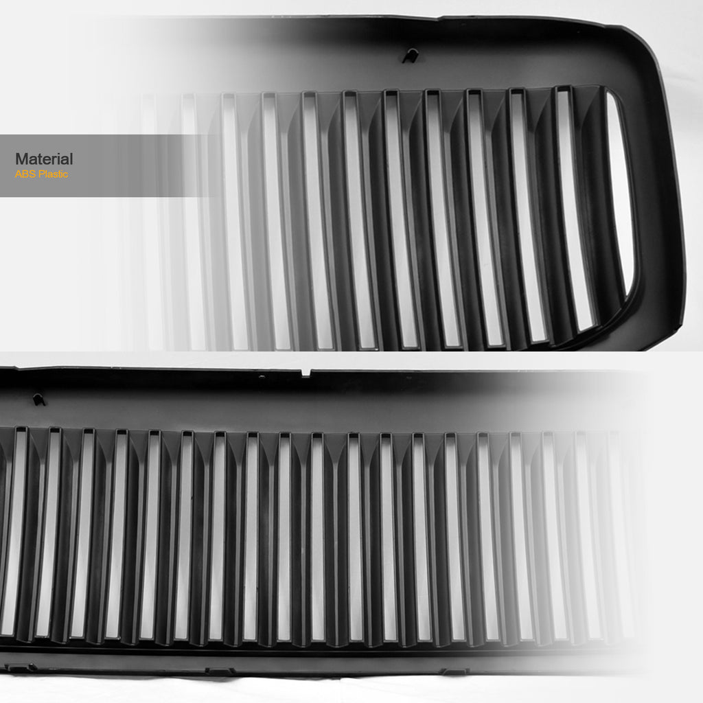 1999-2004 Ford Super Duty Excursion Front Grille - Black