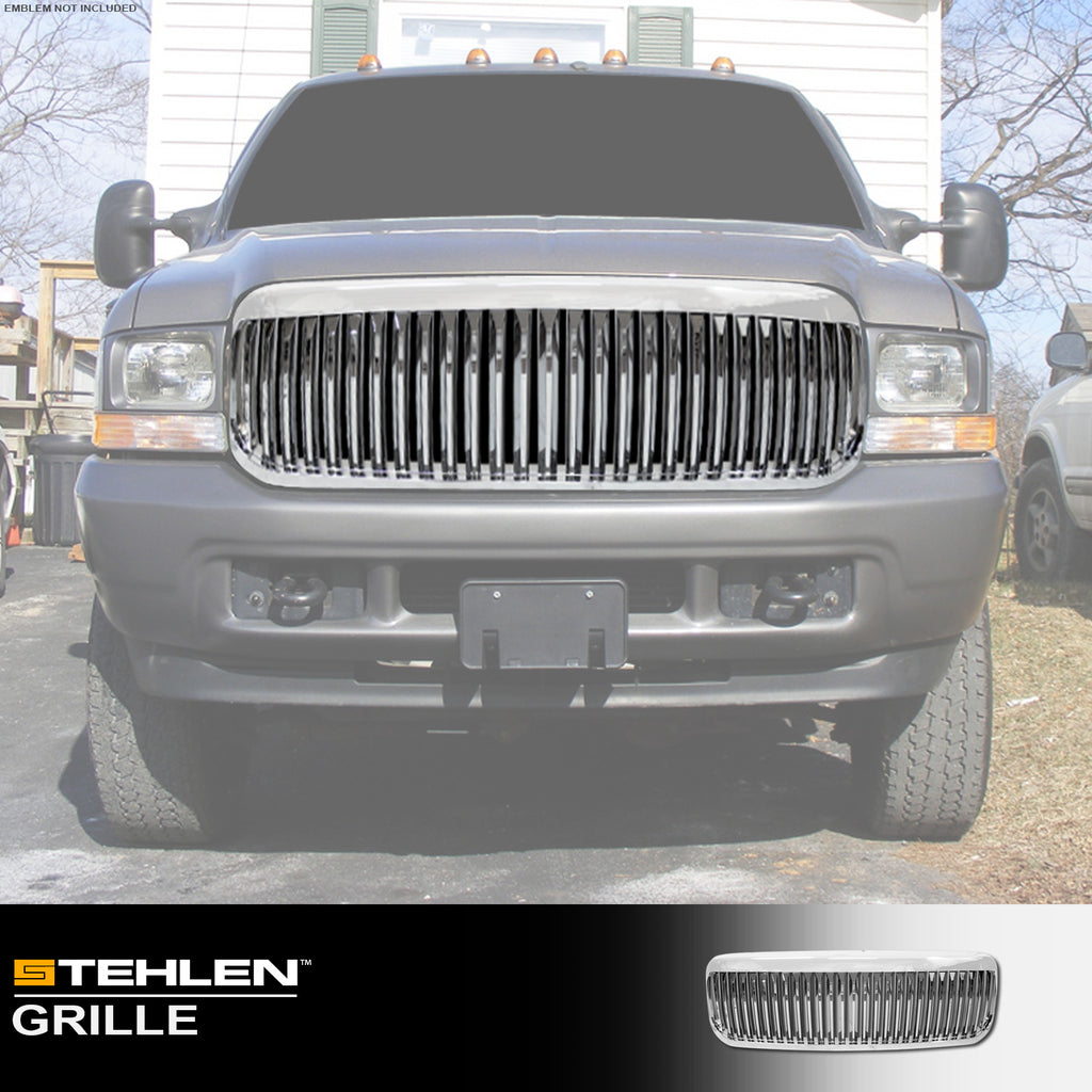 1999-2004 Ford Super Duty Excursion Front Grille - Chrome