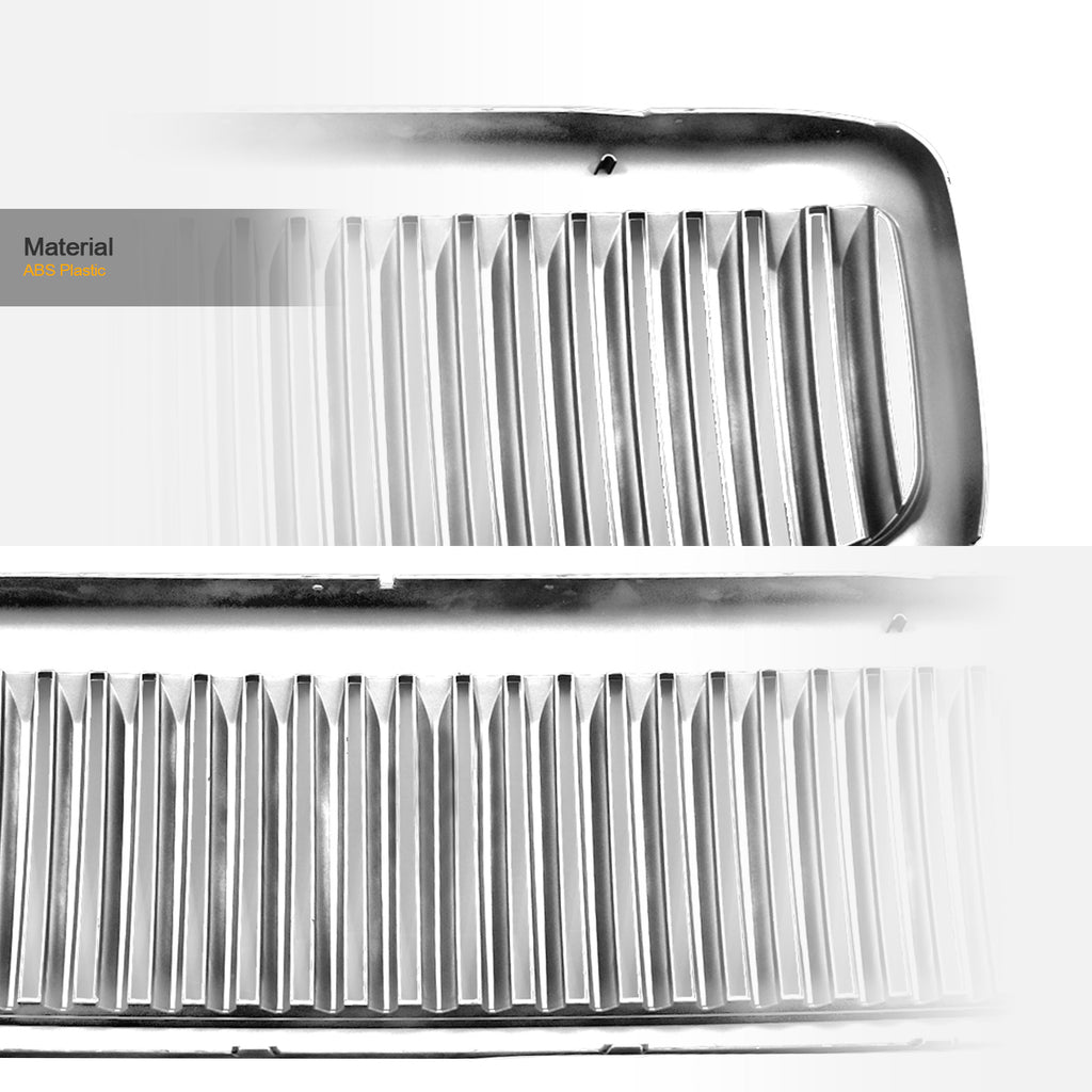 1999-2004 Ford Super Duty Excursion Front Grille - Chrome