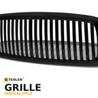 2002-2005 Dodge Ram 1500 & 2003-2005 Ram 2500/3500 Vertical Front Grille — Black
