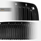 2006-2009 Dodge Ram 1500 2500 3500 Front Grille - Matte Black