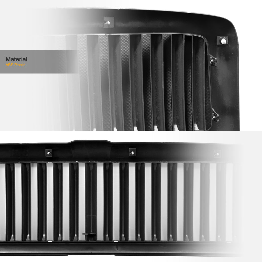1994-2002 Dodge Ram 1500 2500 3500 Front Grille - Black